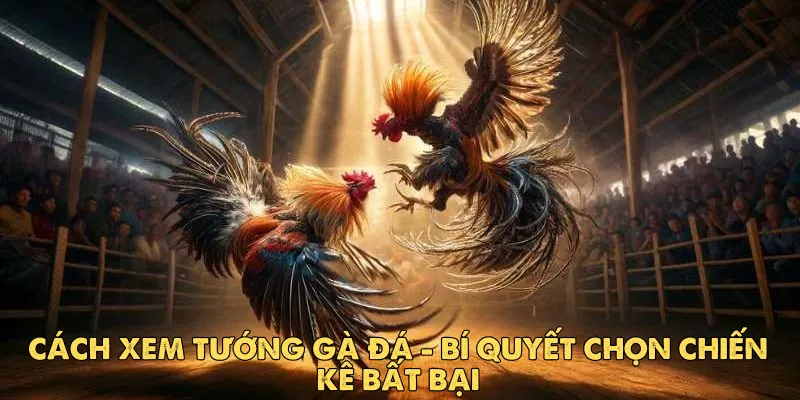 Cách xem tướng gà đá: Bí quyết chọn chiến kê bất bại
