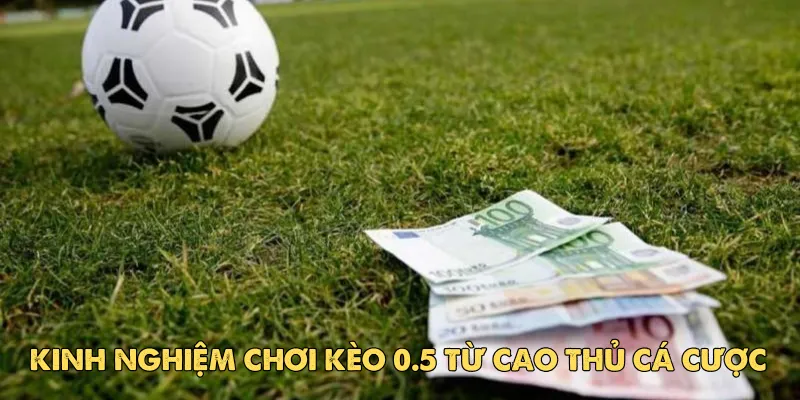 Kèo 0.5 là gì? Toàn tập về kèo chấp nửa trái tại EV88 4 Kinh nghiệm chơi kèo 0.5 từ cao thủ cá cược